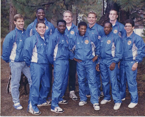 Olympic Greco Roman team 1988 with Ike Anderson.jpg